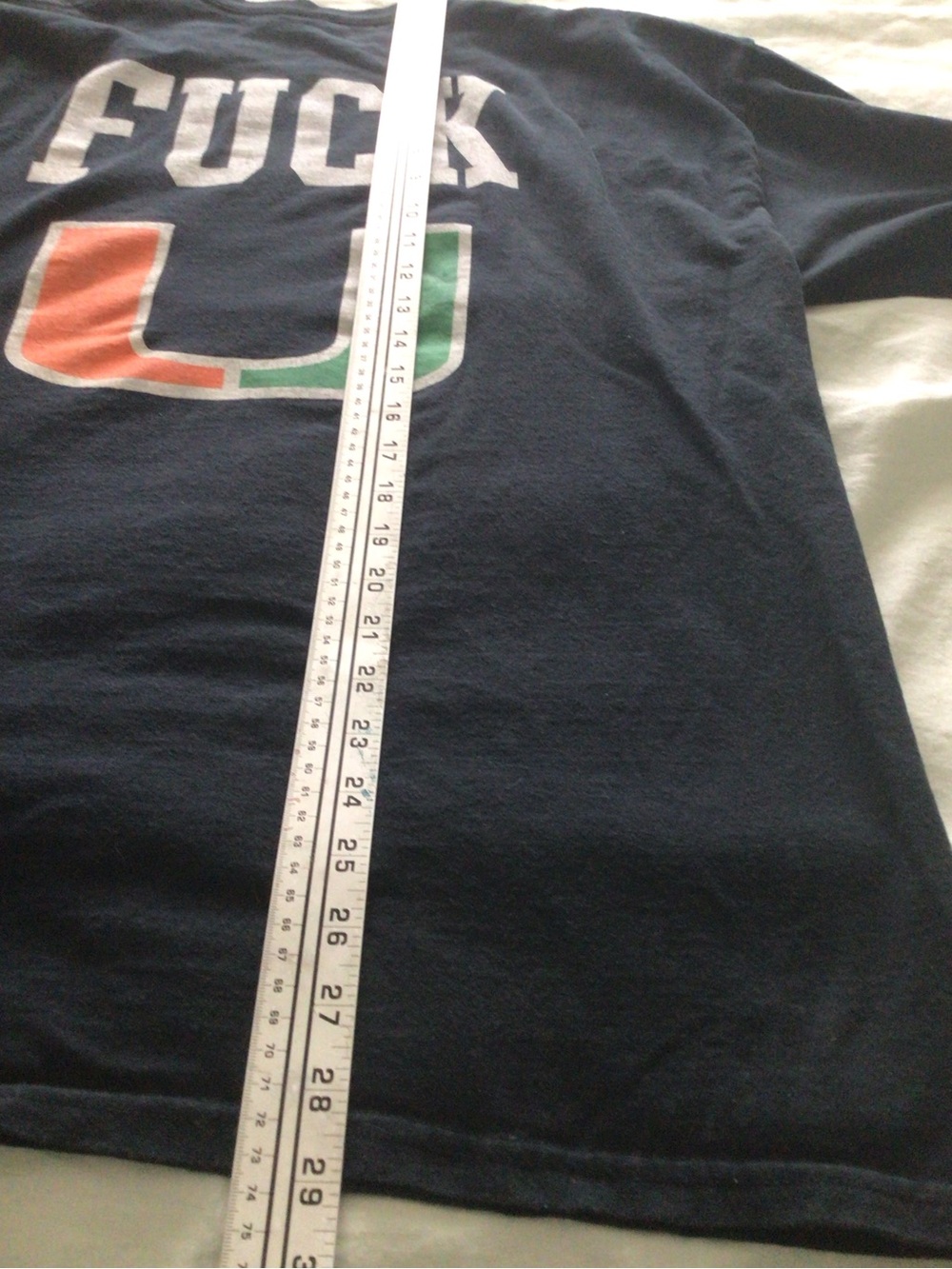 Unique FSU vs Miami Rivalry Black Tee - Size XL - Picture 3 of 4